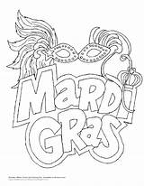 Gras Mardi Coloring Pages Masks Jester Printable Mask Drawing Color Getcolorings Print Getdrawings Comments sketch template