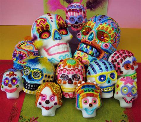 sugar skulls   tradition  day   dead celebrations njcom