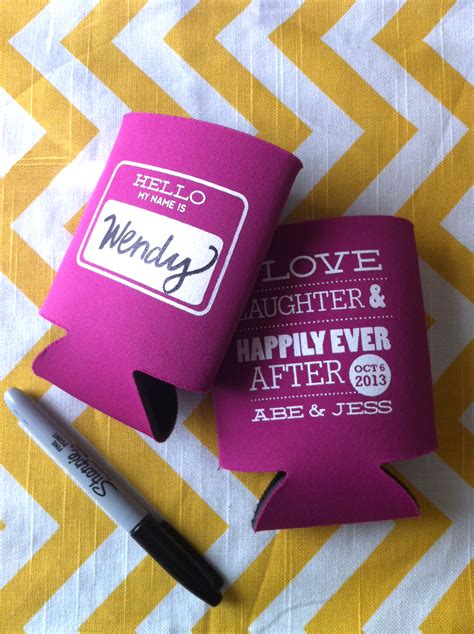 23 Most Creative Wedding Favor Koozies Ideas For Your Wedding Party