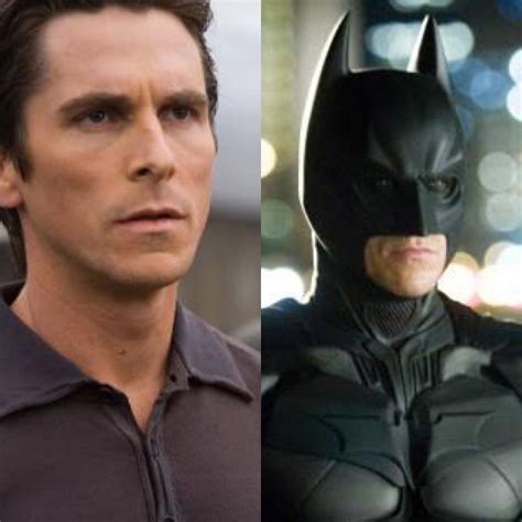 in the dark knight 2008 christian bale plays both bruce wayne and batman this is a reference