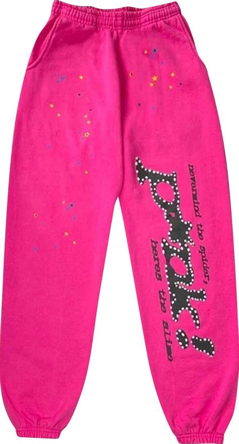 Buy Sp5der P Nk Sweatpants Pink 2486 1ss210204ps Pink Goat