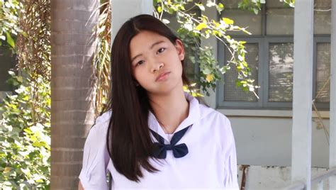 Portrait Of Thai Teen Beautiful Girl In Chinese Dress