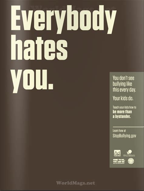 stop bullying ads bullying