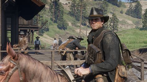 gorgeous red dead redemption  pc screenshots released