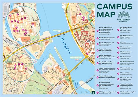 rtu campus  faculty map rtu international coorperation  foreign students department