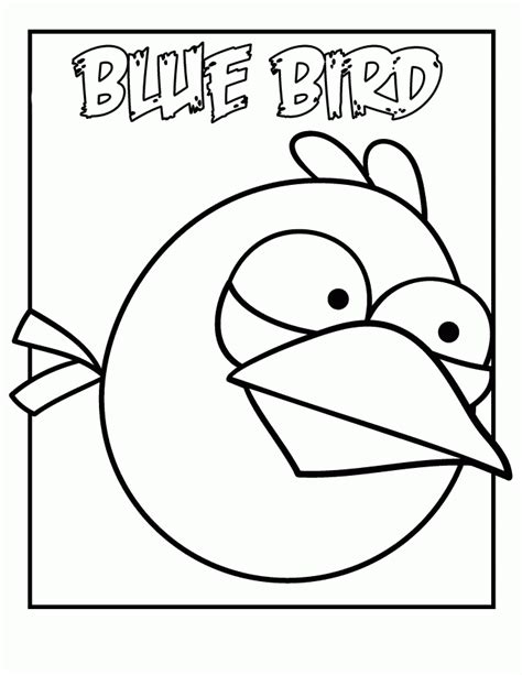 angry birds rio printable coloring pages