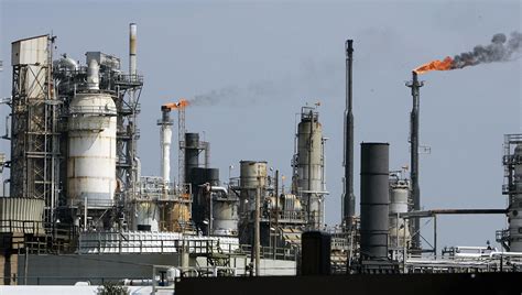 oil refinery  pictured  september stateimpact texas