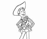 Sheriff Woody sketch template