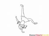 Acrobat Colouring Girl Sheet Coloring Pages Girls Title sketch template