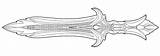 Coloring Pages Weapons Dagger Glass Lineart Template Deviantart Medieval Drawing Sketch Templates sketch template