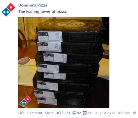 dominos facebook post facebook brand facebook posts domino