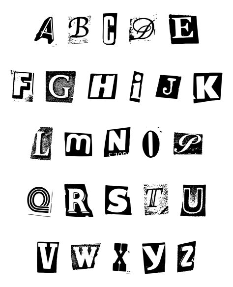 printable letters cut   alphabet letter templates  print