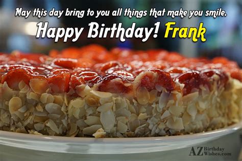 happy birthday frank