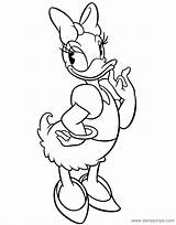 Daisy Coloring Duck Pages Classic Disneyclips sketch template