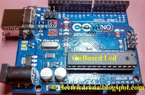 arduino onboard embedded leds  function  color electric arena