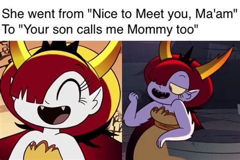 i just got this idea of marco introducing hekapoo this his