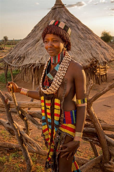 The Hamer Women Africa People Tribes Women Tribal Women