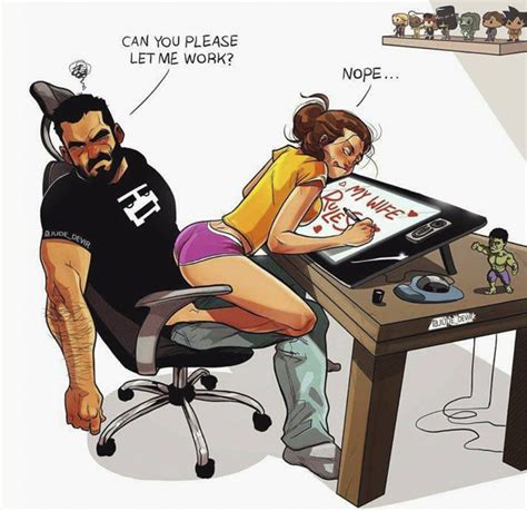 artist hilariously illustrates everyday life with his wife in 21 new comics demilked