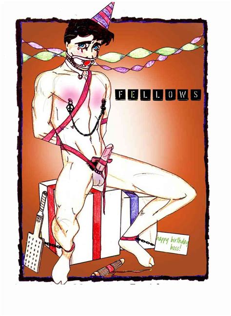 gay male bondage and discipline drawings by fellows fetish artists