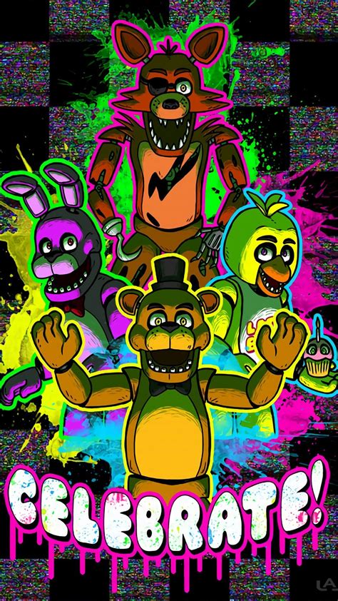 Pin By Wolf Girl On Phone Wallpaper Fnaf Five Night
