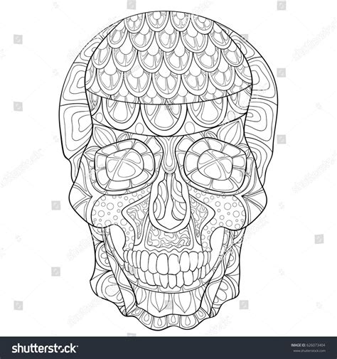 pin  edward wilkie  coloring skull color skull