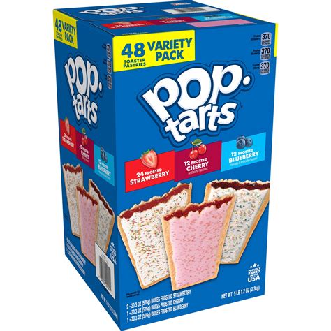 pop tarts frosted variety pack  toaster pastries  strawberry