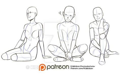 Sitting Positions Text How To Draw Manga Anime Art