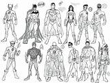 Justice League Coloring Pages Young Print Lego Superhero Heroes Colouring Superheroes Avengers Color Printable Deviantart Kids Exciting Getcolorings Getdrawings Marvel sketch template