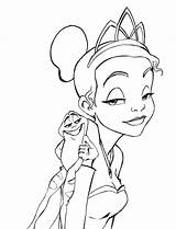 Princess Coloring Frog Pages Tiana Disney Prince Colouring Print Naveen Printable Color Kids Popular Sketch Coloringhome Time Book Library Clipart sketch template