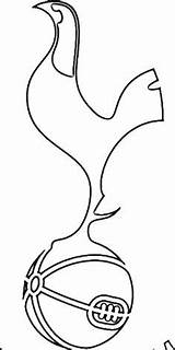Tottenham Hotspur Spurs Badge Coys Epl Coeval sketch template
