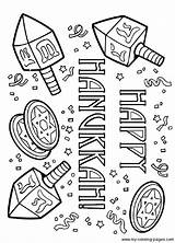 Coloring Hanukkah Pages Printable Happy Chanukah Crafts Jewish Hannukah Worship Symbols Heaven Gates Drawing Christmas Kids Getdrawings Holiday Getcolorings Decorations sketch template