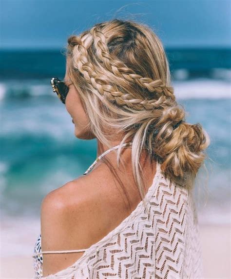 inspiring beach hair ideas  beautiful vacation   hair