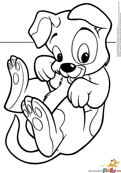 puppies  colouring pages page