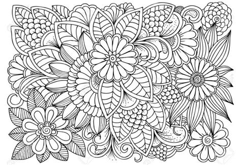 coloring pages ideas coloring flower pattern colouring podsolnukhi