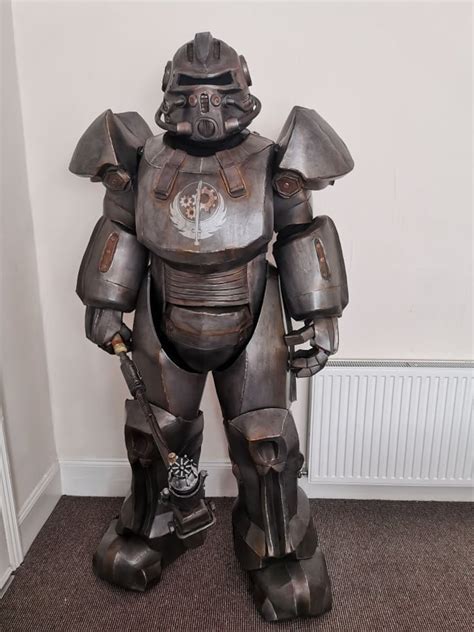 large fallout inspired  power armor fan  costume patterns  foam crafting  mrz
