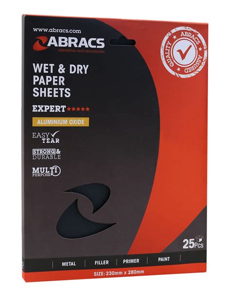 waterproof paper sheets abrasives