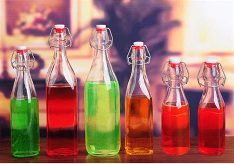 1000ml Glass Swing Top Liquid Bottles With Logo Printing Buy Glass