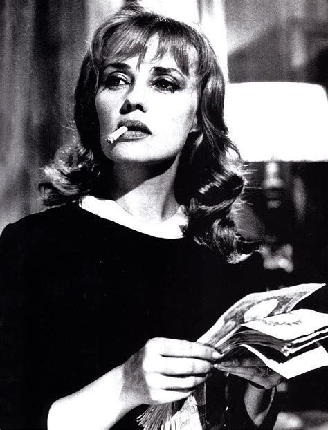 Jeanne Moreau In Eva Jeanne Moreau Hui Movie Stars Smoking Cinema