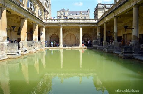 A Step Back In Time At The Roman Baths Bath England The