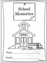 End School Coloring Book Memory Year Stage Pages Printable Memories Kindergarten Grade Color Coloringpage Eu Getcolorings Words Choose Board Educational sketch template