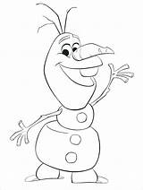 Frosty Coloring Pages Getcolorings sketch template