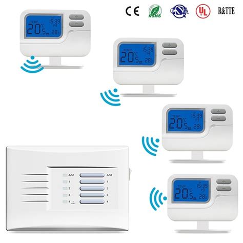 battery supply digital temperature control heating thermostat  keypad lockout