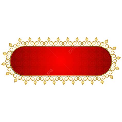 luxury red text box abstract shape banner islamic banner text box