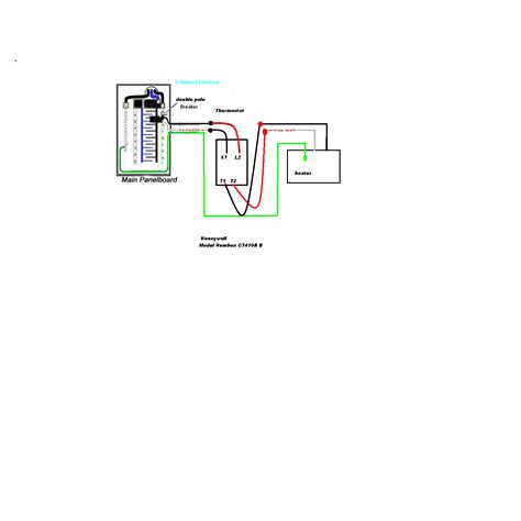 double pole thermostat wiring diagram collection wiring collection