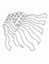 Flag Independence Sketching States United Coloring Celebration sketch template
