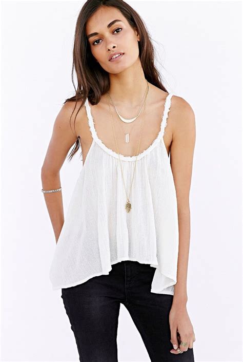 Loose Tank Top Cropped Cami Cropped Hoodie Lace Cami Camisole Top