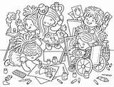 Class Colouring Pages Bamboletta sketch template