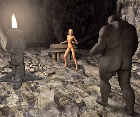 sex starved cave trolls feasting on a hottie kingdomofevil 3d