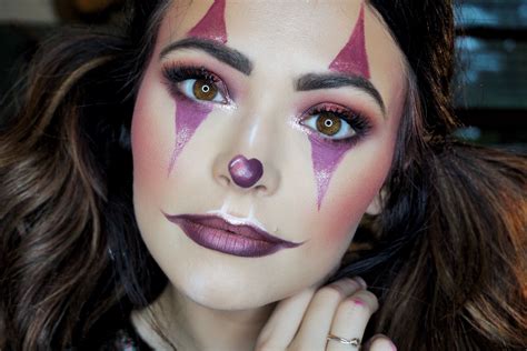 Cute Clown Halloween Makeup Tutorial Espantapajaros Maquillaje