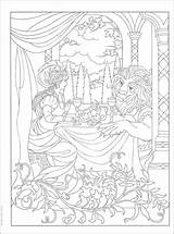 Fairy Coloring Tale Book Enchanting Haven Scenes Creative Dover sketch template